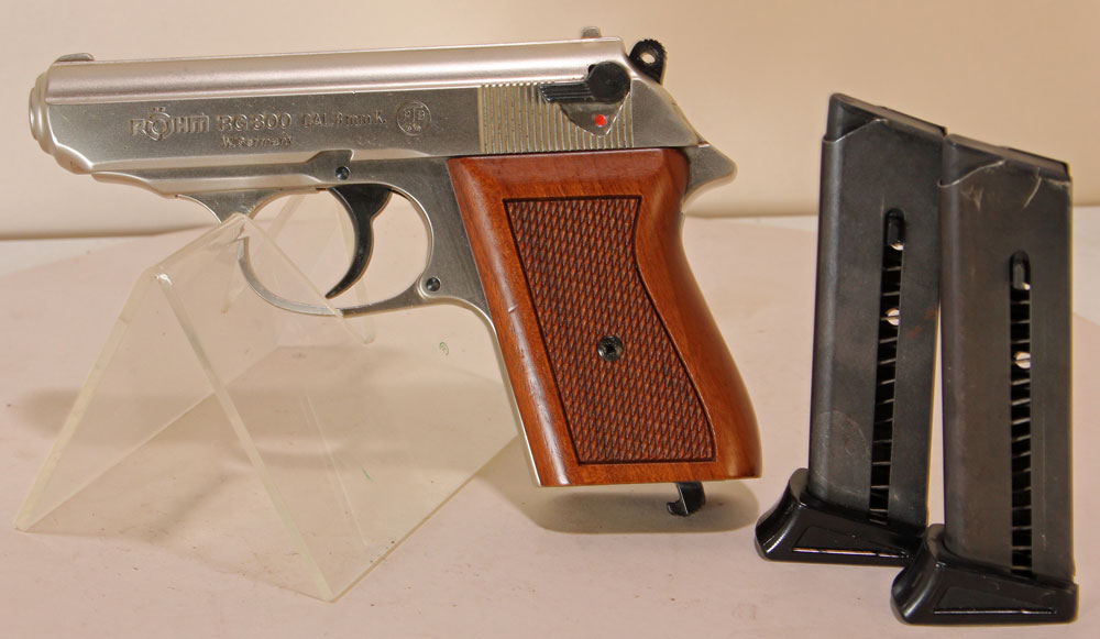 Röhm RG800 Nickel 8mm PAK Schreckschuss Waffe - eGun