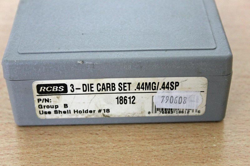 RCBS 3 St�ck Matrizensatz CARB SET .44 Mag.