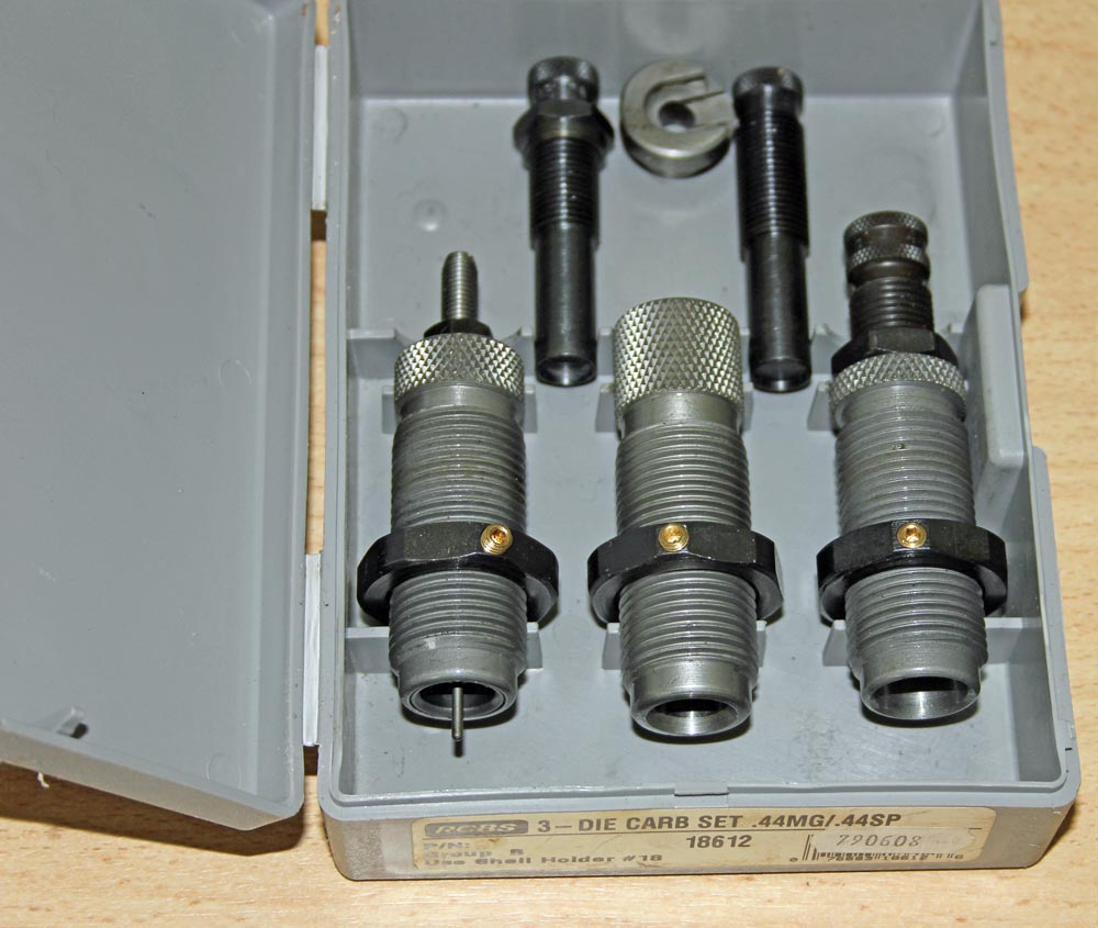 RCBS 3 St�ck Matrizensatz CARB SET .44 Mag.
